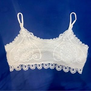 Soft lace ultra cropped tank I bought from 25 South, a boutique in Newtown, PA